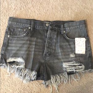 Festival jean shorts